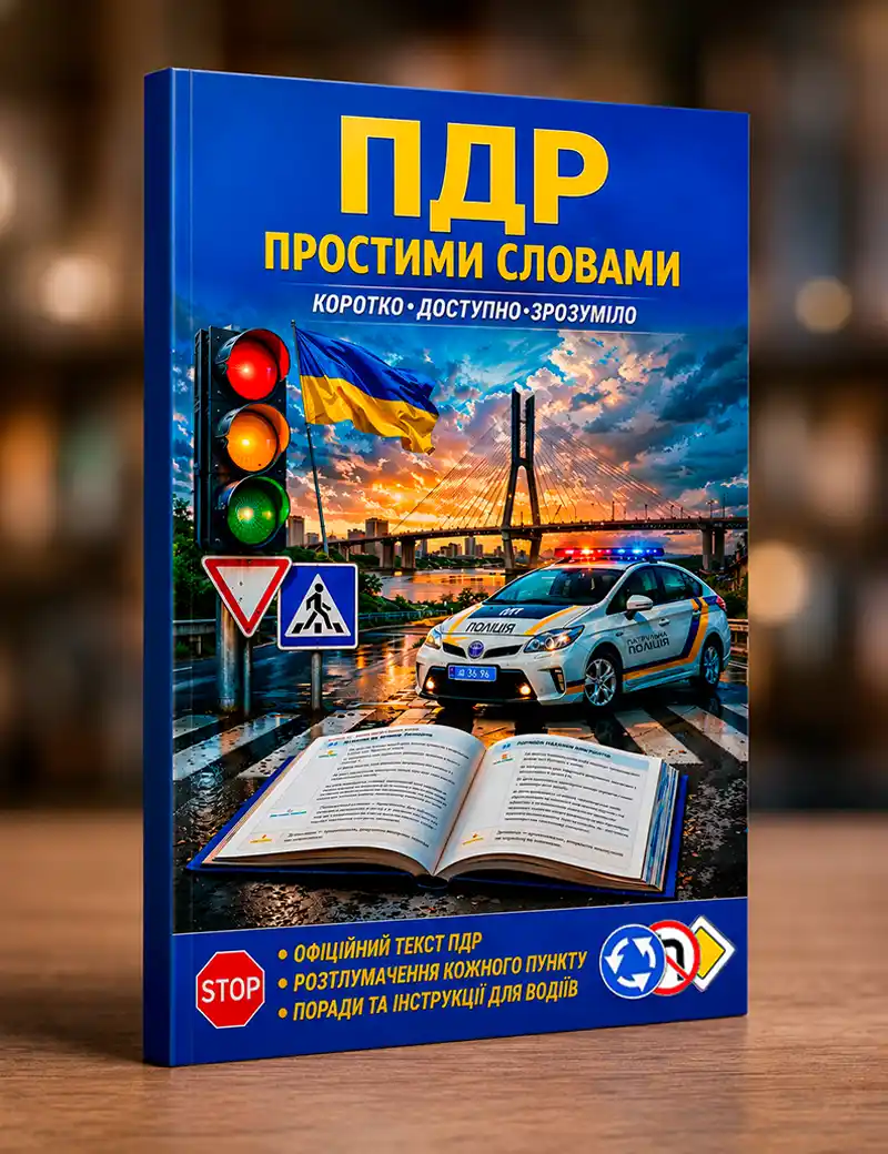 Обкладинка книги ПДР Простими Словами
